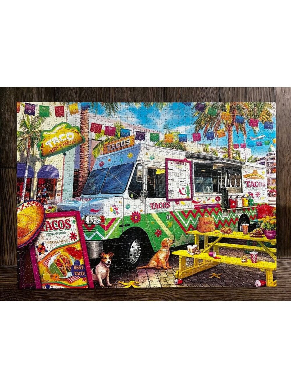 Taco Truck 1000 Piece Jigsaw Puzzle